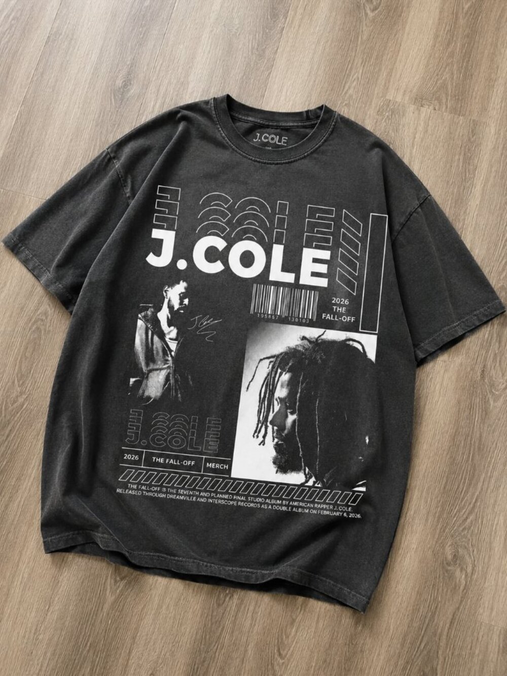J Cole The Fall-Off Shirt, 2.6.26 Album Tee, Hip Hop Rap Fan Gift T-Shirt